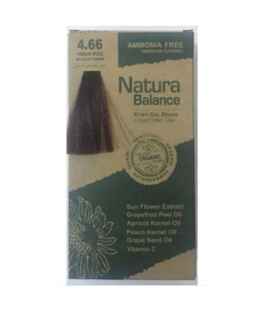 NATURABALANCE Natura Balance Organic Hair Dye 4.66 Intense Red