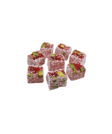 Dogan's Flavor Double Roasted Turkish Delight with Pomegranate 1 Kg