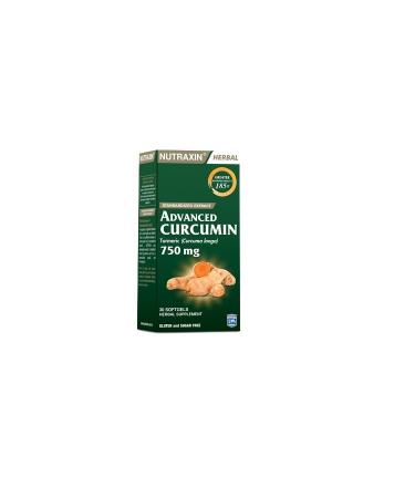 Nutraxin Advanced Curcumin 750 mg Food Supplement 30 Softgels
