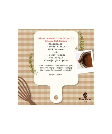 Hisar Kahve Turkish Coffee 100 Gr X 24 Packs - Buy Online on GoSupps.com