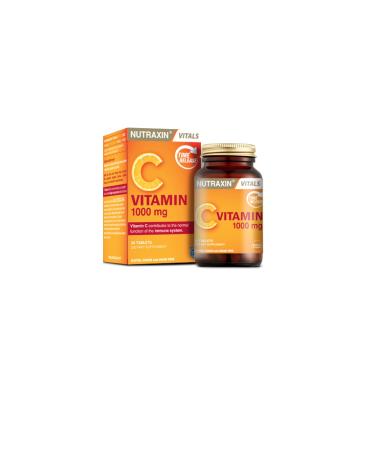 Nutraxin Vitals Vitamin C 1000 Mg 30 Tablets