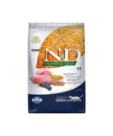 N & D Low Grain Lamb Blueberry Cat Food 5 Kg