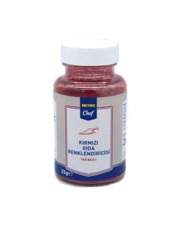 Metro Chef Oil Based Red Food Coloring 25 gr