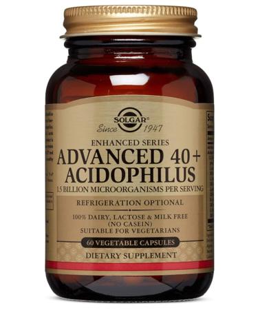 Solgar Advanced 40+ Acidophilus 60 Capsules