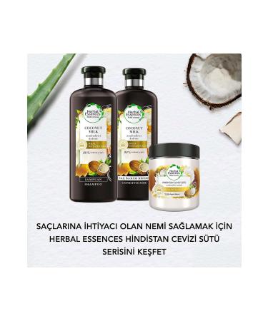 Herbal Essences Shampoo Moisturizing Coconut Milk 400 ml - Buy Online on GoSupps.com