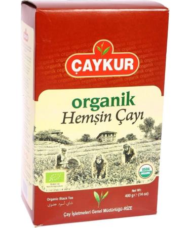 aykur Organic Black Hem in Tea 400 Gr (cardboard box)