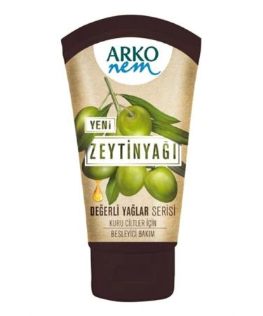 Arko Nem Cream Precious Oils Series Olive Oil Tube 60 ml