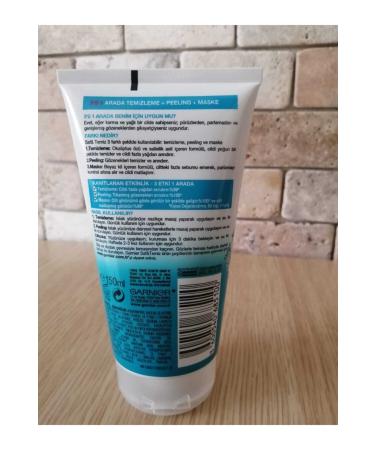 Garnier Pure And Clean 3 in 1 150 ml - Buy Online on GoSupps.com