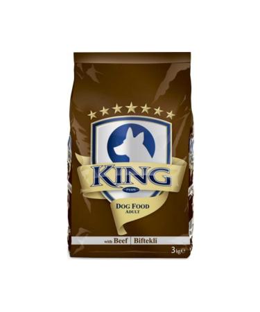 King Steak Adult Dog Food 3 Kg