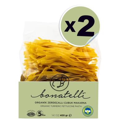 Bonatelli 2-Piece Organic Turmeric Pasta Sticks