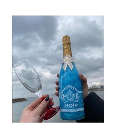 Noir Non-Alcoholic Carbonated Drink Blueberry Blue Hawaii Flavored 750 ml - Buy Online on GoSupps.com