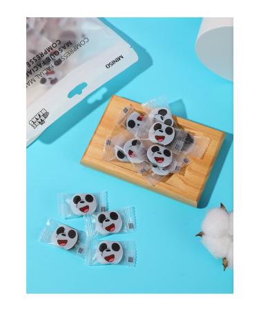 Miniso We Bare Bears Compressed Face Masks - Panda - Buy Online on GoSupps.com