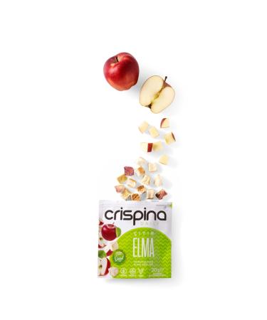Crispina Daily Crispy Apple 6 Pack Freeze Dried Gluten Free Vegan Natural Additive Free - Buy Online on GoSupps.com