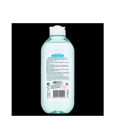Garnier Pure & Clean Micellar Flawless Make-Up Remover Water 400 Ml - Buy Online on GoSupps.com