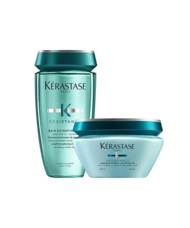 Kerastase R sistance Bain Extentioniste Shampoo 250 ml + Force Architecte Hair Mask 200 ml