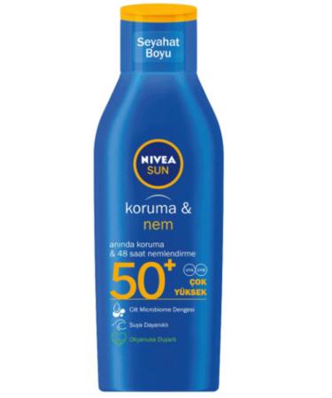 NIVEA Protection and Moisture Sun Lotion Spf 50+ 100 ml