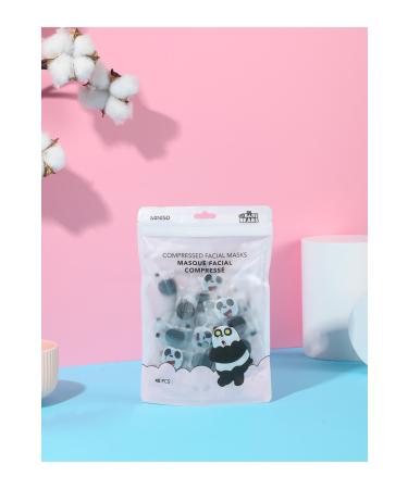 Miniso We Bare Bears Compressed Face Masks - Panda - Buy Online on GoSupps.com