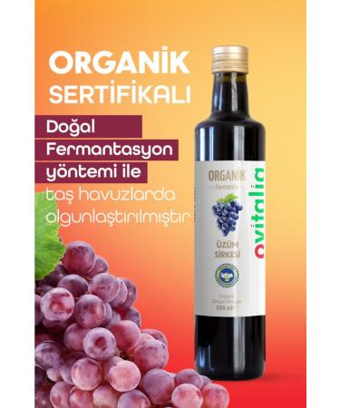 LA TUA SCELTA NATURALE OV TAL A Ovitalia Organic Grape Vinegar 500 Ml