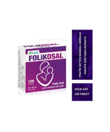 Biosal Folic Acid 400 Mcg 120 Tablets - Buy Online on GoSupps.com