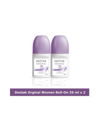 Deotak Original Roll On 35 Ml X 2 Pieces