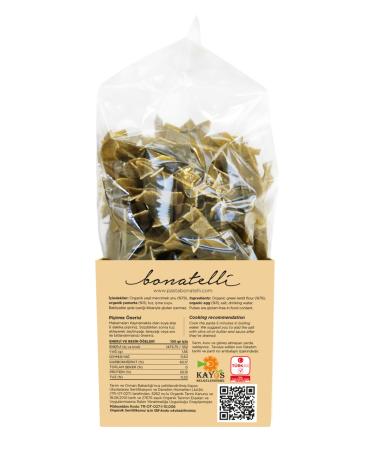 Bonatelli 2-Piece Organic Green Lentil Pasta - Buy Online on GoSupps.com