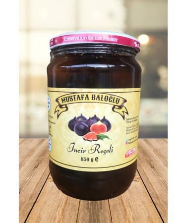 Mustafa Balo lu Honey Products Fig Jam (Organic - Homemade) 850 Gr