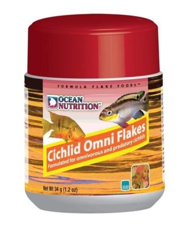 Ocean Nutrition Cichlid Omni Flakes 71gr