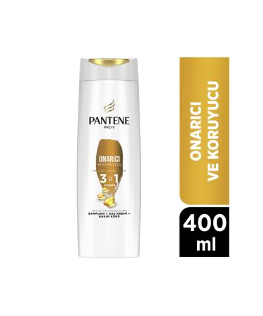Pantene Repair and Protective Care for Damaged Hair 3 in 1 Shampoo 400 ml