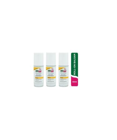 Sebamed Aluminum Free Roll On Sensitive 50 ml x3