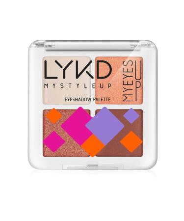 lykd 4-pack Eyeshadow Palette 135 Sandy Beach