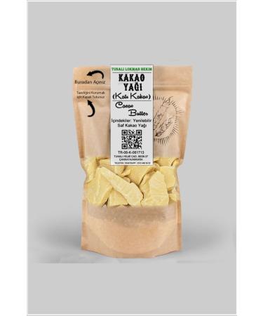 Lokman Hekim Tunali Solid Cocoa - Pure Cocoa Butter - Edible - 250 GR