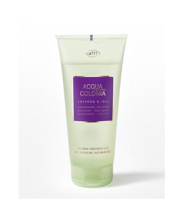 4711 Acqua Colonia Saffron & Iris Shower Gel 200 Ml Shower Gel