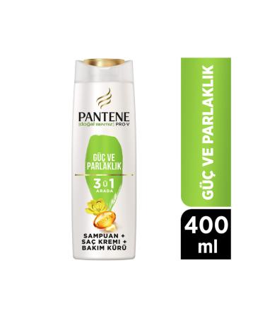 Pantene Natural Synthesis Shampoo 3 in 1 400 Ml