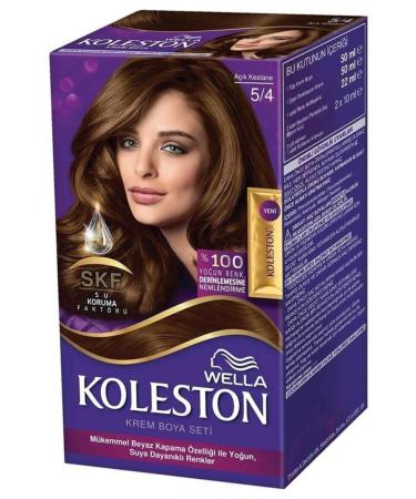 Wella - Brand: Hair Dye Light Chestnut 5/4 50 Ml Category: Hair Dye