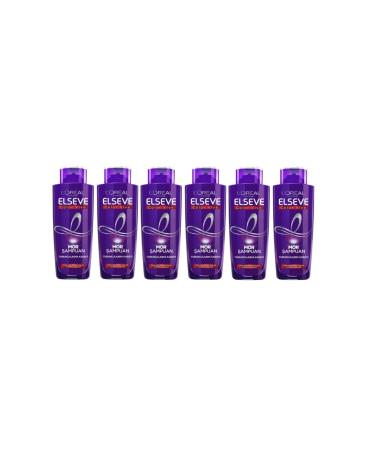Elseve Color Vive Purple Shampoo Anti-Orange 200 Ml X 6 Pieces