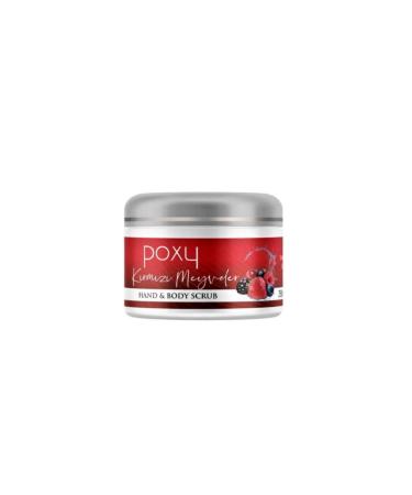 Poxy Red Fruits Scrub For Dry Feet And Calluses 250 Ml