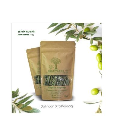 Gold Ysa 88 Agricultural Products Glamor Olive Leaf Tea 20 grams 0 Natural Hatay's Local Products
