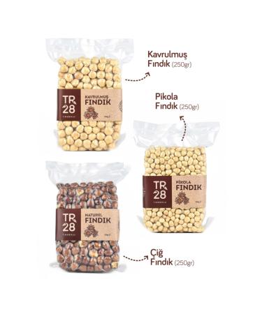 TR 28 Hazelnut Lover - Roasted Hazelnut Raw Hazelnut and Piccola Hazelnut