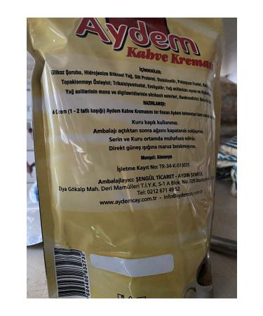 AYDEM Coffee Creamer Milk Powder - Buy Online on GoSupps.com