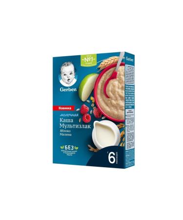 Gerber Oatmeal Apple Raspberry Spoon Food 180 Gr.