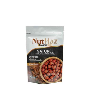 NutHaz Natural Raw Hazelnuts 500 gr