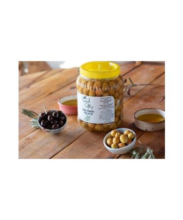Sural Farm Cracked Green Olives 1.5 Kg