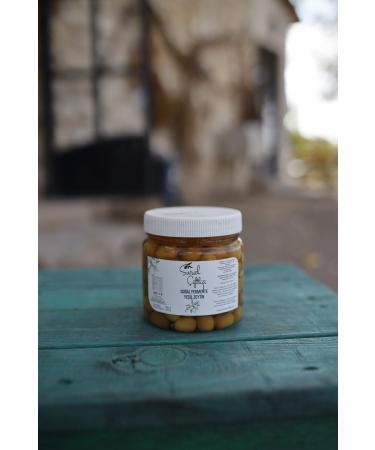 Sural Farm Cracked Green Olives 500 gr