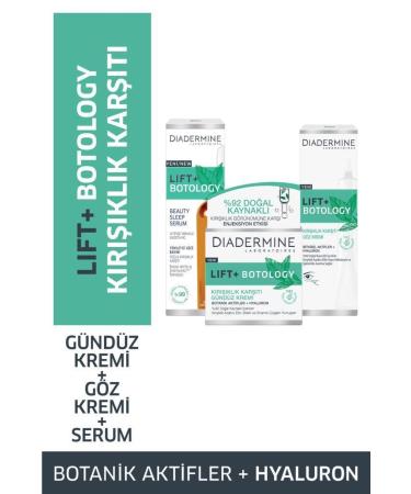Diadermine Lift+ Botology Anti-Wrinkle Serum 30 ml + Eye Cream 15 ml + Day Cream 50 ml