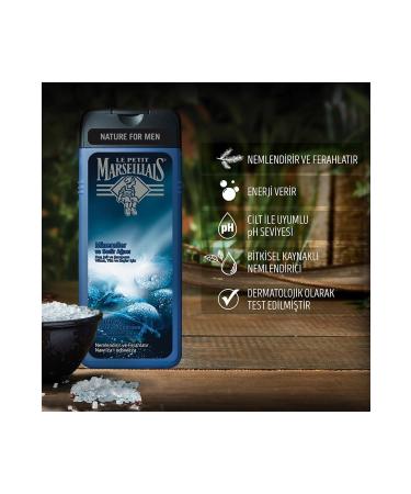 Le Petit Marseillais Brand: Minerals & Cedarwood Men's Shower Gel 400 Ml Category: Shower Gel - Buy Online on GoSupps.com