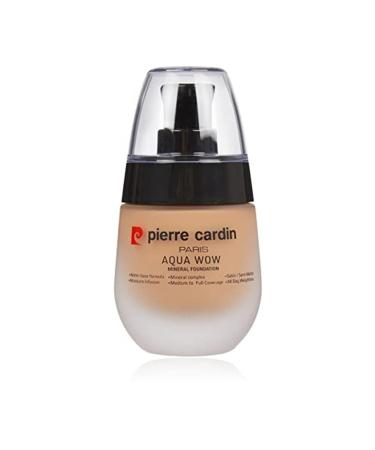 Pierre Cardin Aqua Wow Mineral Water Based Foundation Rose Skin With Neutral Beige (30 Ml)