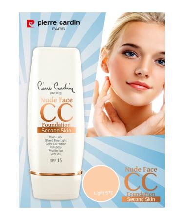 Pierre Cardin CC Cream Nude Face CC Cream Spf15 - Light 570 12196 - Buy Online on GoSupps.com