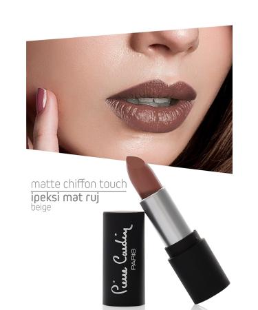 Pierre Cardin Matte Chiffon Touch Lipstick - Beige -182