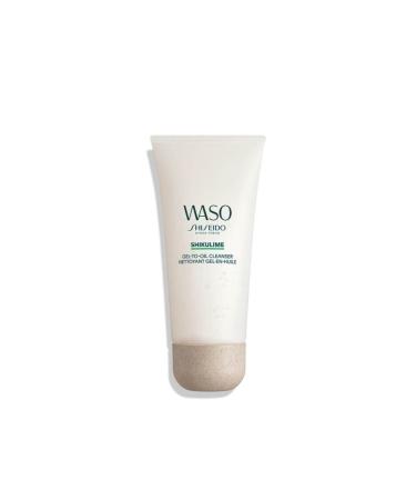 Shiseido Waso Shikulime Gel-to-Oil Cleanser Oil-Transforming Gel Skin & Makeup Remover 125 Ml
