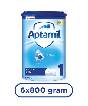 Aptamil 1 Child Follow-On Milk 6 X 800 G 0-6 Months Smart Box - Buy Online on GoSupps.com